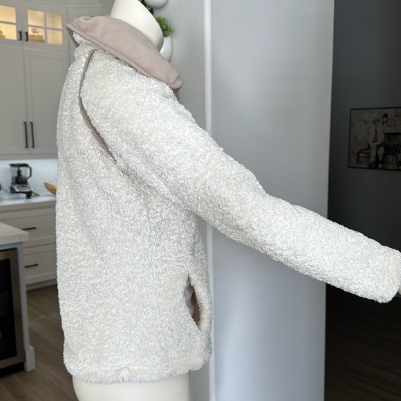 Athleta Plush Full Zip Jacket Sz M - Picture 5 of 8